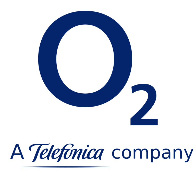 Referenz O2 - Telefonica Logo von O2, einer Tochtergesellschaft von Telefonica.